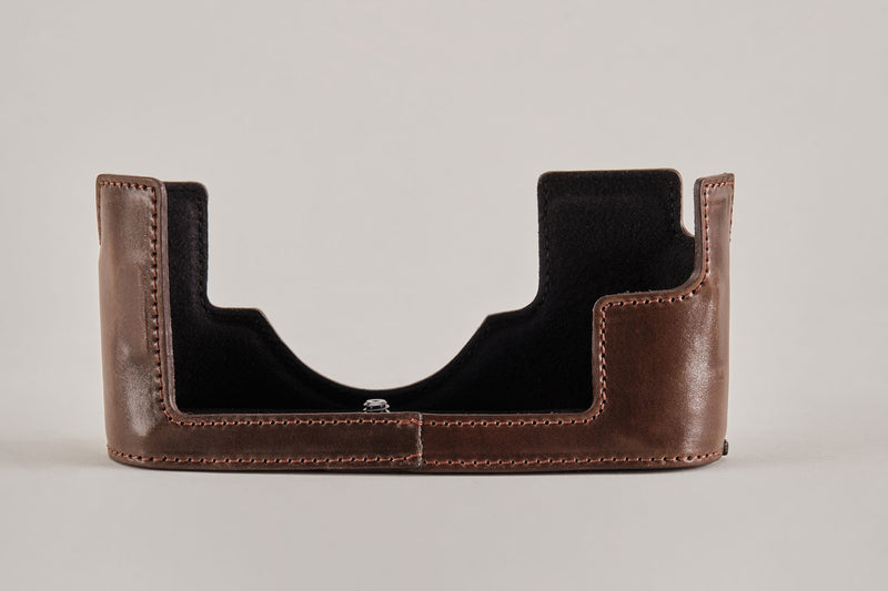Premium Edition Leica M11 Handmade Half Case Cowhide Leather 