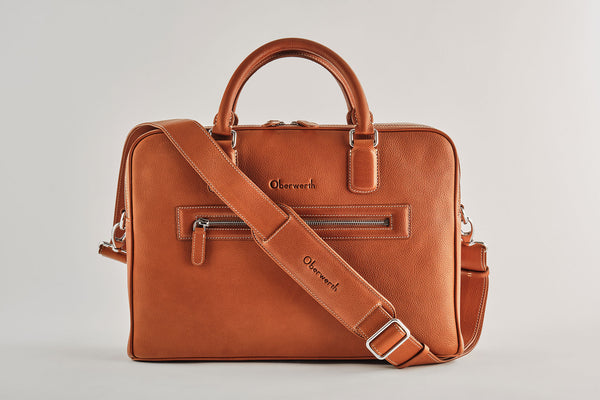 Luxury leather laptop discount bag