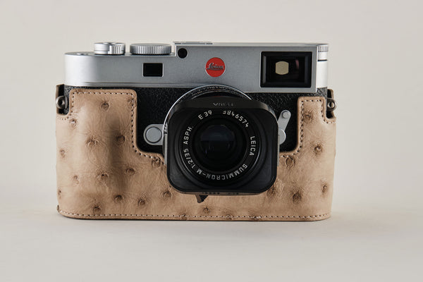 Oberwerth Louis Camera Bag for Leica M11 (Black/Red Stitching) by Oberwerth  at B&C Camera