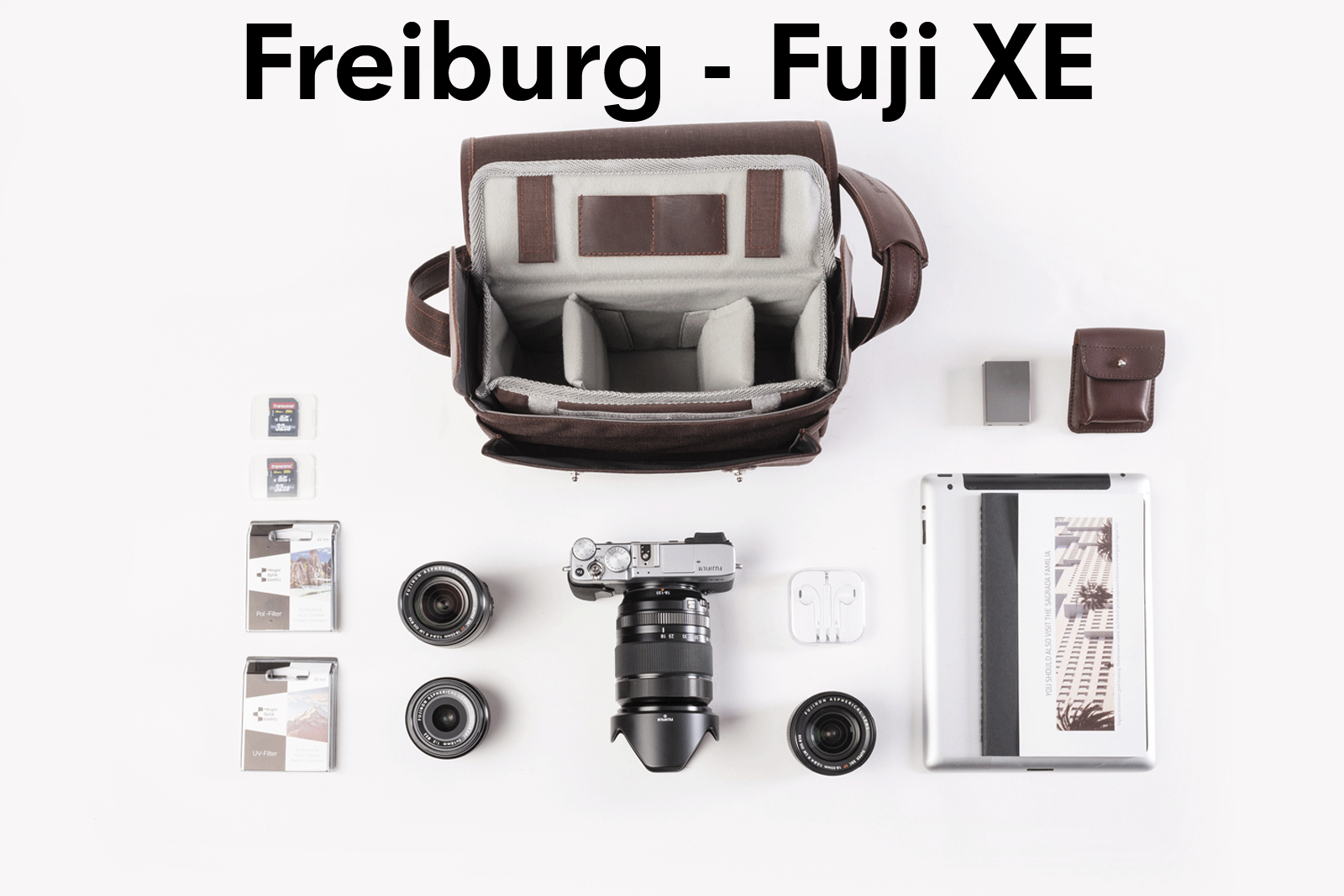Camera bag FREIBURG full leather