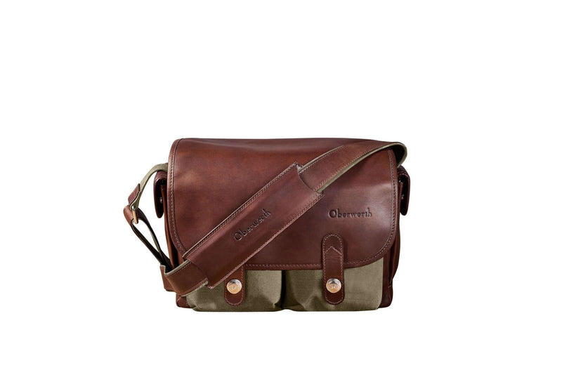 Oberwerth Freiburg Small Camera Bag (Olive/Dark Brown)